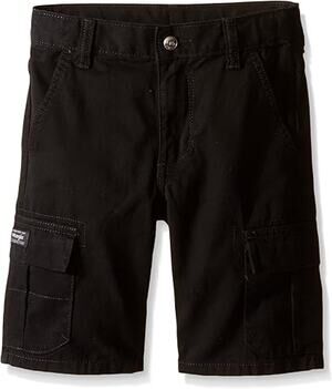 Wrangler Authentic's Boys' Classic Cargo Shorts - 10 Husky